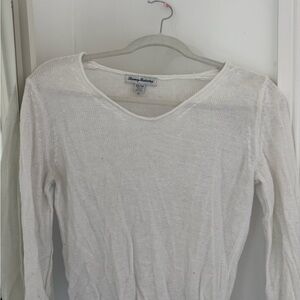 Tommy Bahama Ivory Knit Top